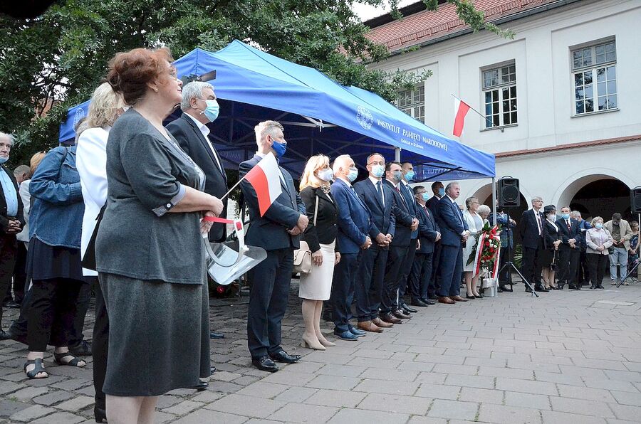 31.08.2020. Krakowskie uroczystości w 40. rocznicę podpisania Porozumień Sierpniowych. Fot. Janusz Ślęzak (IPN)