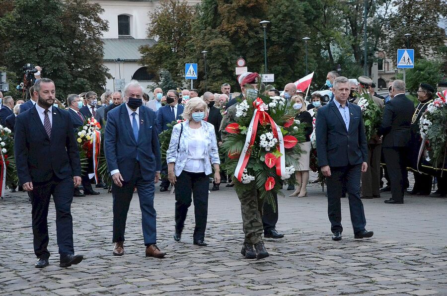 31.08.2020. Krakowskie uroczystości w 40. rocznicę podpisania Porozumień Sierpniowych. Fot. Janusz Ślęzak (IPN)