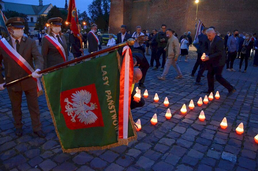 31.08.2020. Krakowskie uroczystości w 40. rocznicę podpisania Porozumień Sierpniowych. Fot. Janusz Ślęzak (IPN)