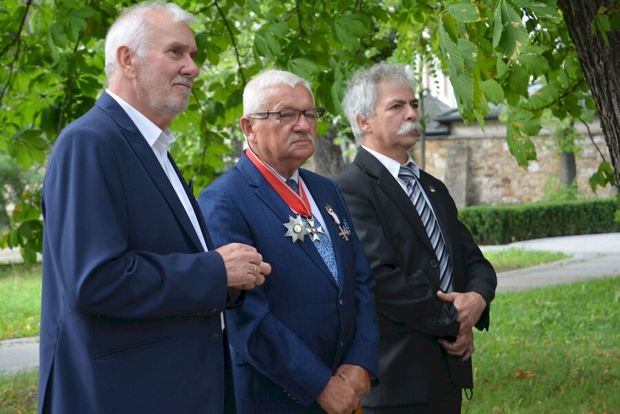 W Kielcach upamiętniono 40. rocznicę narodzin „Solidarności”. Fot. Katzarzyna Pronobis (IPN)