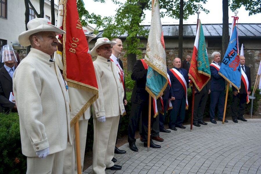 W Kielcach upamiętniono 40. rocznicę narodzin „Solidarności”. Fot. Katzarzyna Pronobis (IPN)