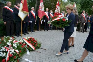W Kielcach upamiętniono 40. rocznicę narodzin „Solidarności”. Fot. Katzarzyna Pronobis (IPN)