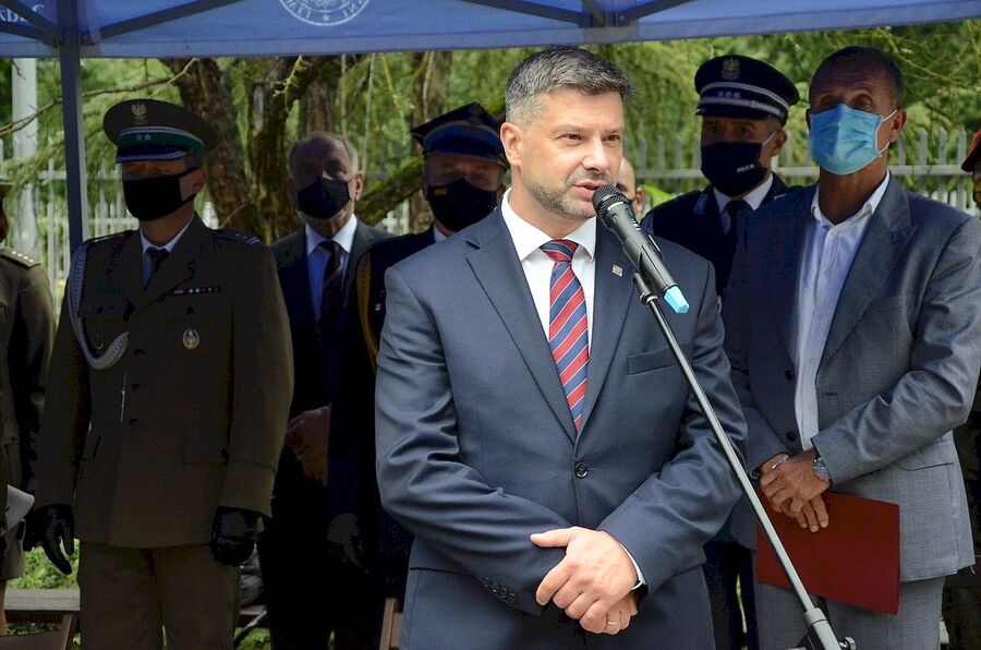 1.09.2020. Krakowskie uroczystości w 81. rocznicę wybuchu II wojny światowej. Fot. Janusz Ślęzak (IPN)