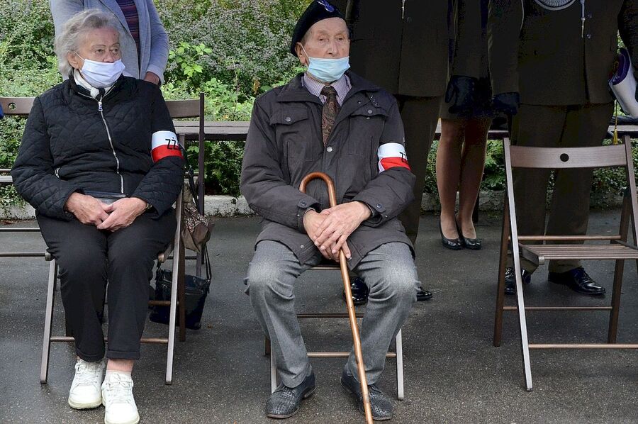 1.09.2020. Krakowskie uroczystości w 81. rocznicę wybuchu II wojny światowej. Fot. Janusz Ślęzak (IPN)