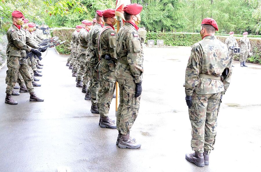 1.09.2020. Krakowskie uroczystości w 81. rocznicę wybuchu II wojny światowej. Fot. Janusz Ślęzak (IPN)