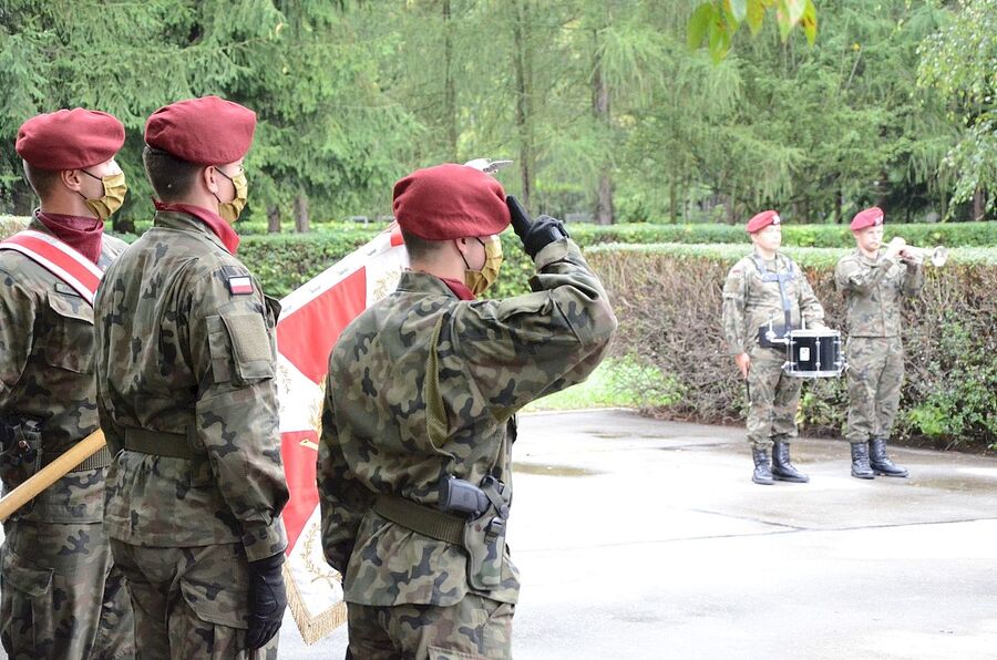 1.09.2020. Krakowskie uroczystości w 81. rocznicę wybuchu II wojny światowej. Fot. Janusz Ślęzak (IPN)