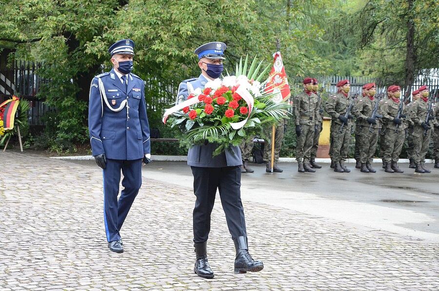 1.09.2020. Krakowskie uroczystości w 81. rocznicę wybuchu II wojny światowej. Fot. Janusz Ślęzak (IPN)