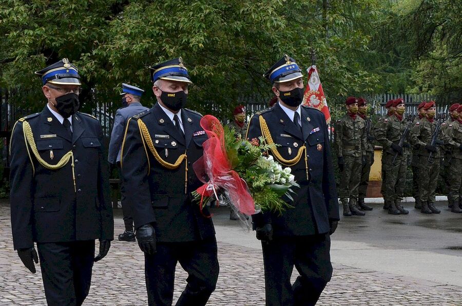 1.09.2020. Krakowskie uroczystości w 81. rocznicę wybuchu II wojny światowej. Fot. Janusz Ślęzak (IPN)