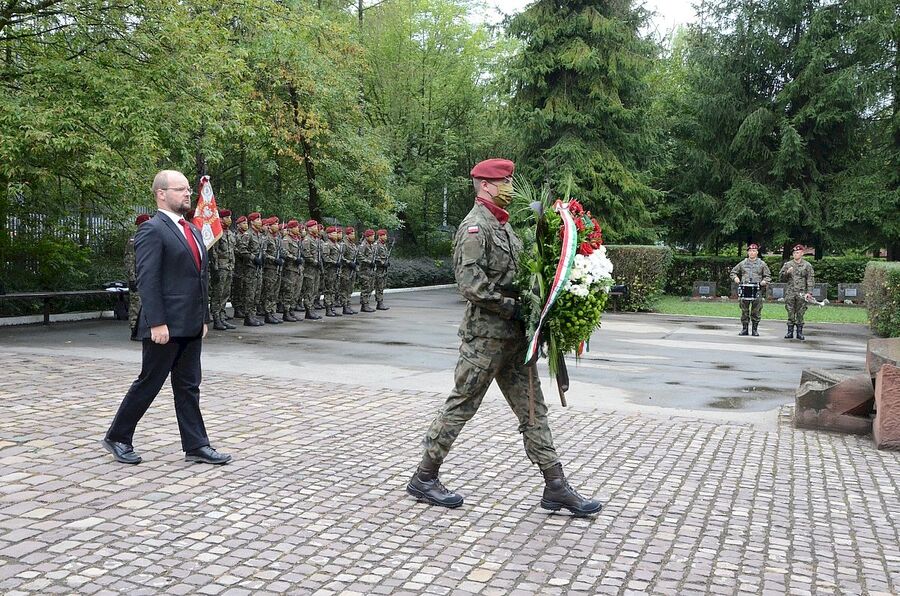1.09.2020. Krakowskie uroczystości w 81. rocznicę wybuchu II wojny światowej. Fot. Janusz Ślęzak (IPN)