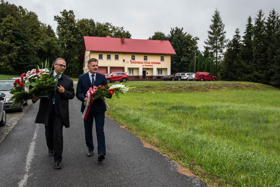 1.09.2020 w Wysokiej oddano hołd bohaterom Września '39. Fot. Agnieszka Masłowska (IPN)