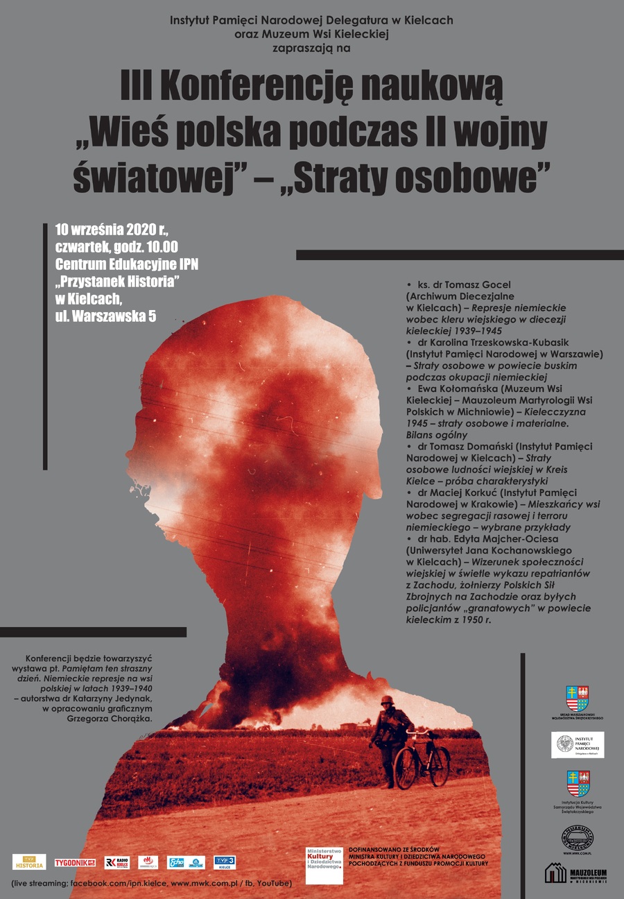 Konferencja naukowa „Wieś polska podczas II wojny światowej” ” – „Straty osobowe”