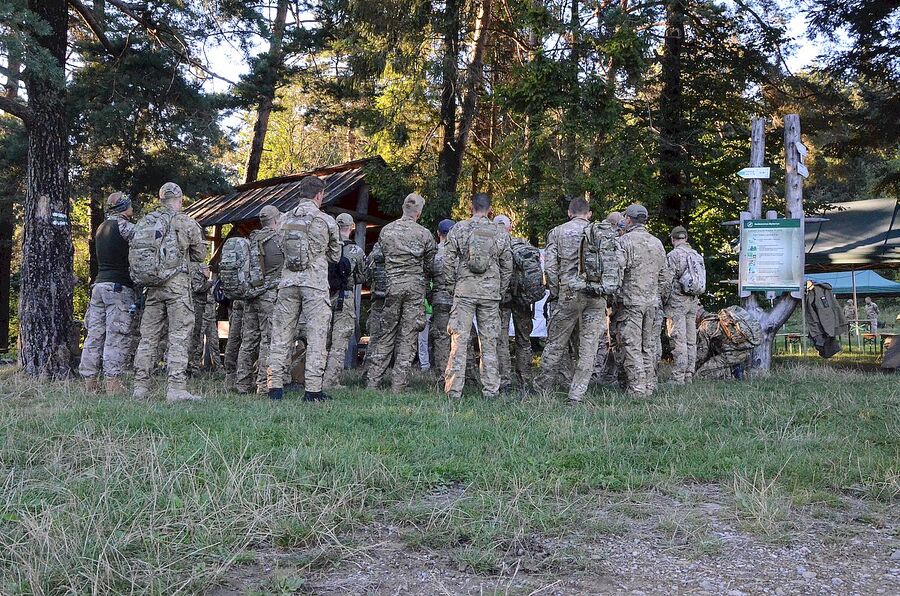 IX nocny marsz śladami gen. Nila. Fot. Janusz Ślęzak (IPN)