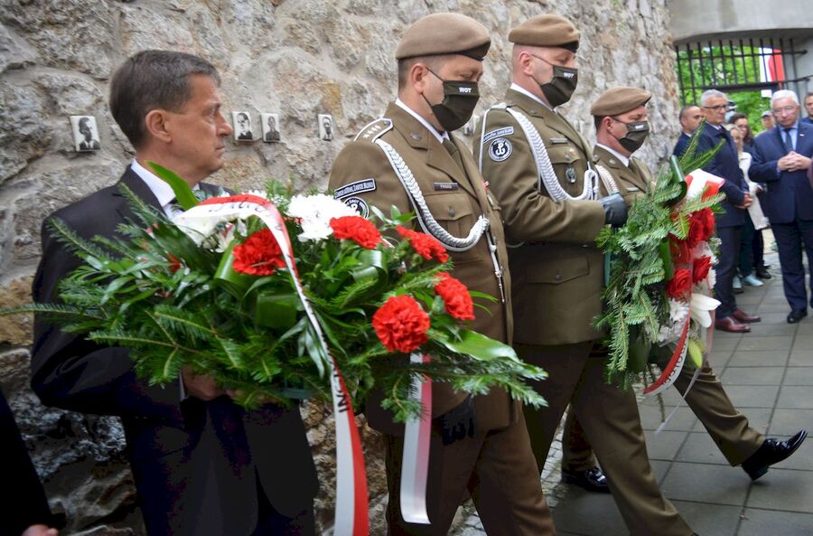2.09.2020 w Kielcach upamiętniono działaczy Zrzeszenia WiN. Fot. Katarzyna Pronobis (IPN)