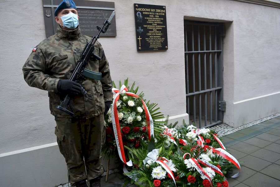 2.09.2020 w Kielcach upamiętniono działaczy Zrzeszenia WiN. Fot. Katarzyna Pronobis (IPN)