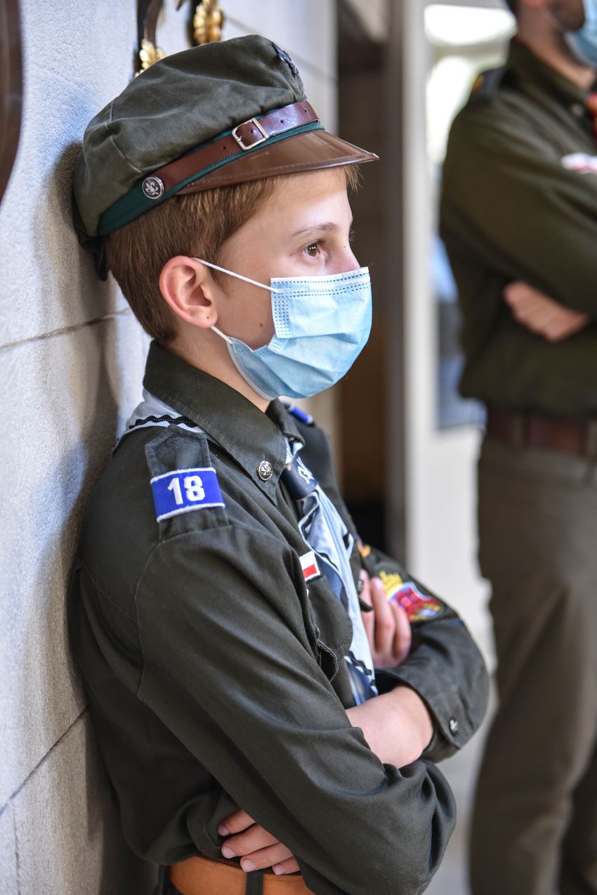 Finisaż wystawy o ZHR w krakowskim magistracie. Fot Agnieszka Masłowska IPN