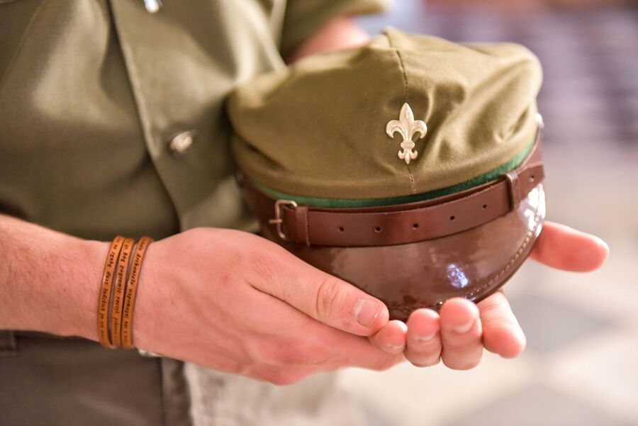 Finisaż wystawy o ZHR w krakowskim magistracie. Fot Agnieszka Masłowska IPN