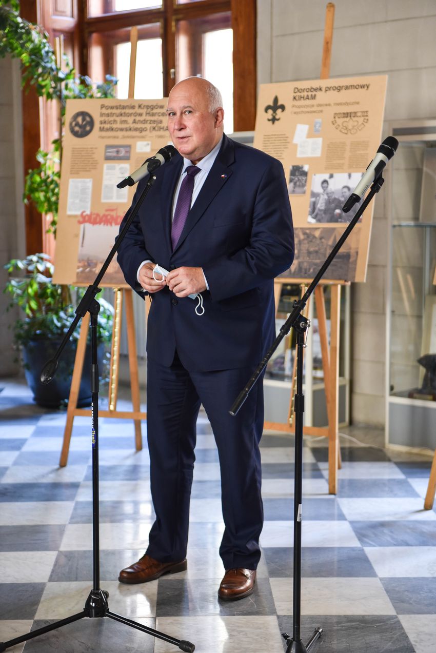 Finisaż wystawy o ZHR w krakowskim magistracie. Fot Agnieszka Masłowska IPN