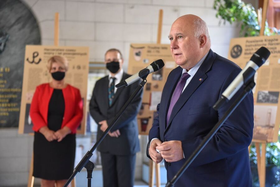 Finisaż wystawy o ZHR w krakowskim magistracie. Fot Agnieszka Masłowska IPN