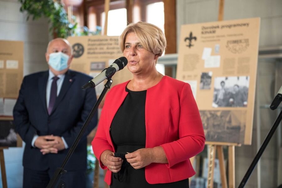 Finisaż wystawy o ZHR w krakowskim magistracie. Fot Agnieszka Masłowska IPN