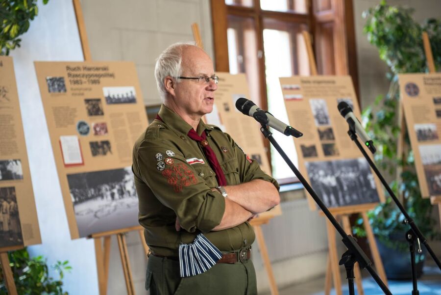 Finisaż wystawy o ZHR w krakowskim magistracie. Fot Agnieszka Masłowska IPN