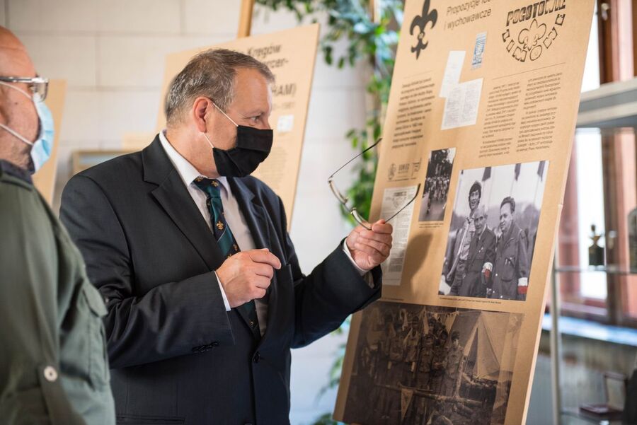 Finisaż wystawy o ZHR w krakowskim magistracie. Fot Agnieszka Masłowska IPN