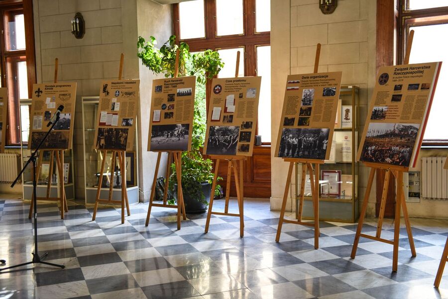 Finisaż wystawy o ZHR w krakowskim magistracie. Fot Agnieszka Masłowska IPN