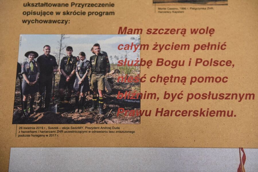 Finisaż wystawy o ZHR w krakowskim magistracie. Fot Agnieszka Masłowska IPN