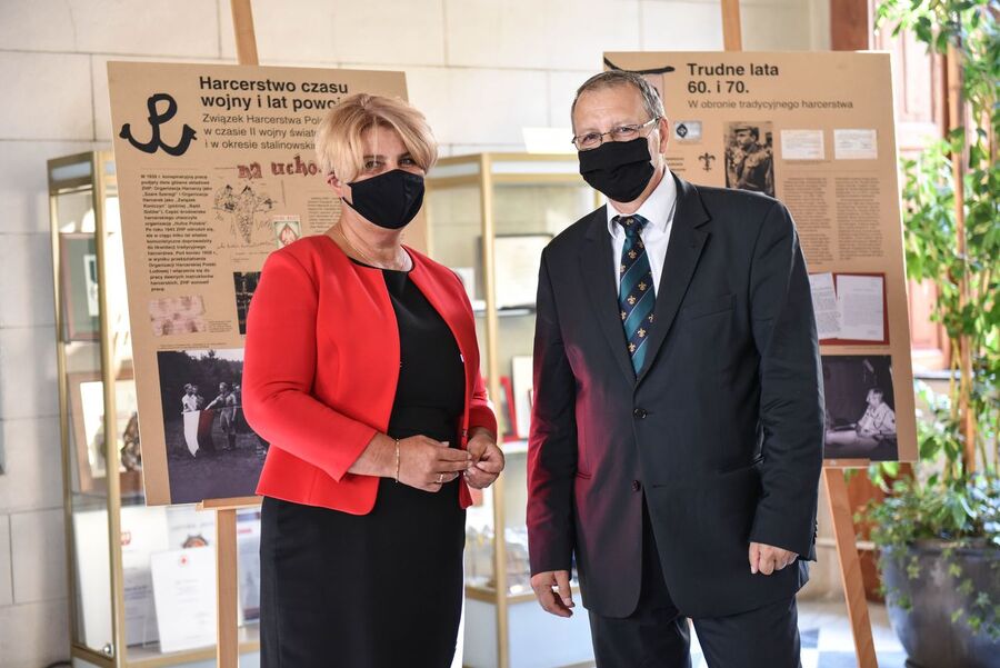 Finisaż wystawy o ZHR w krakowskim magistracie. Fot Agnieszka Masłowska IPN