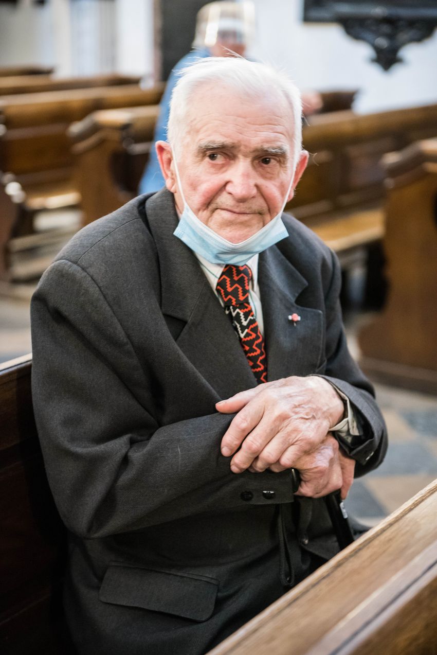 Odsłonięcie tablicy poświęconej działaczom Zrzeszenia „Wolność i Niezawisłość”. Kraków 2 września 2020. Fot. Agnieszka Masłowska IPN