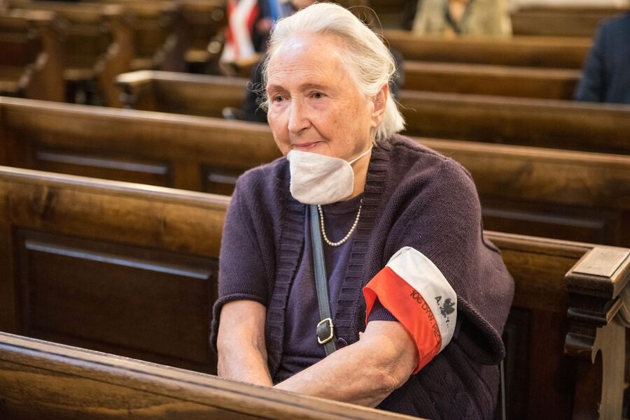 Odsłonięcie tablicy poświęconej działaczom Zrzeszenia „Wolność i Niezawisłość”. Kraków 2 września 2020. Fot. Agnieszka Masłowska IPN