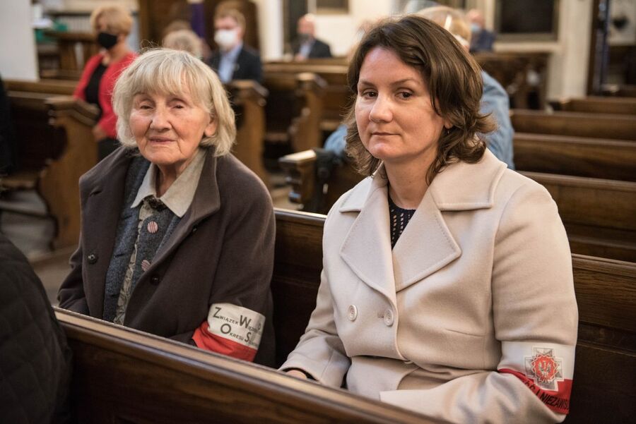 Odsłonięcie tablicy poświęconej działaczom Zrzeszenia „Wolność i Niezawisłość”. Kraków 2 września 2020. Fot. Agnieszka Masłowska IPN