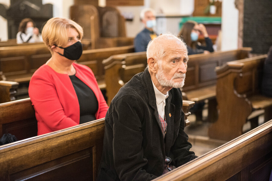 Odsłonięcie tablicy poświęconej działaczom Zrzeszenia „Wolność i Niezawisłość”. Kraków 2 września 2020. Fot. Agnieszka Masłowska IPN