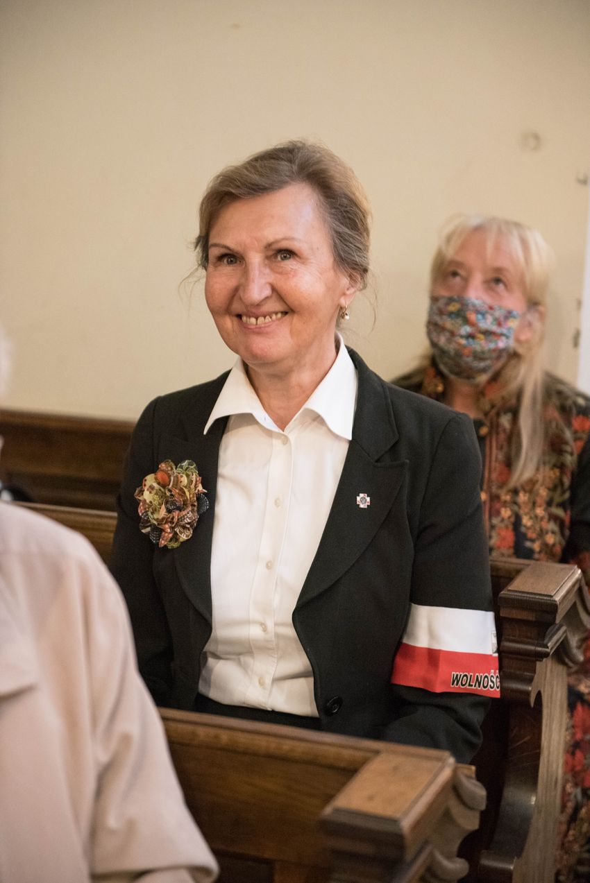 Odsłonięcie tablicy poświęconej działaczom Zrzeszenia „Wolność i Niezawisłość”. Kraków 2 września 2020. Fot. Agnieszka Masłowska IPN