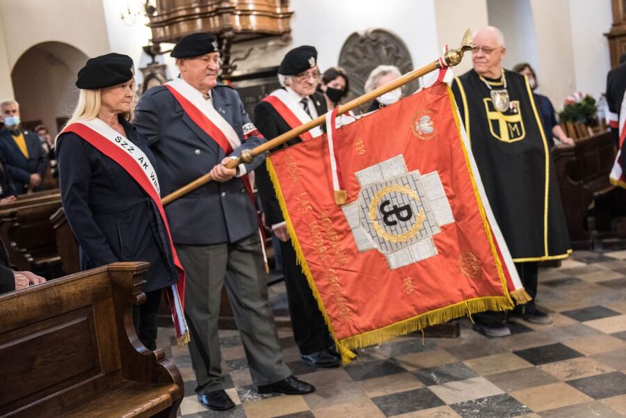 Odsłonięcie tablicy poświęconej działaczom Zrzeszenia „Wolność i Niezawisłość”. Kraków 2 września 2020. Fot. Agnieszka Masłowska IPN