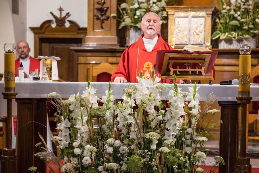 Odsłonięcie tablicy poświęconej działaczom Zrzeszenia „Wolność i Niezawisłość”. Kraków 2 września 2020. Fot. Agnieszka Masłowska IPN