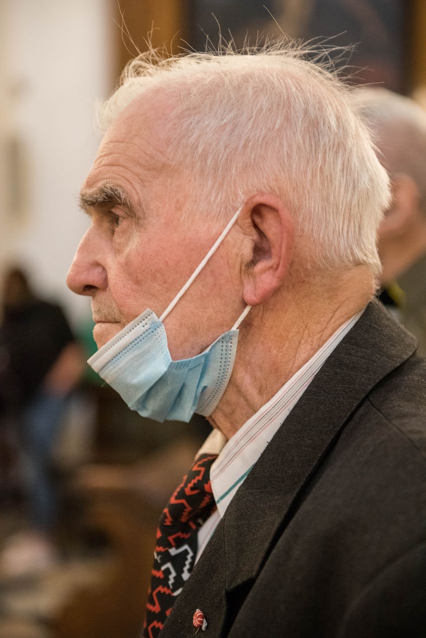 Odsłonięcie tablicy poświęconej działaczom Zrzeszenia „Wolność i Niezawisłość”. Kraków 2 września 2020. Fot. Agnieszka Masłowska IPN