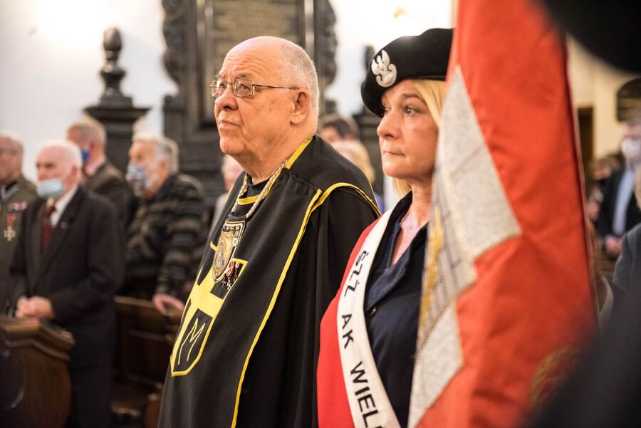 Odsłonięcie tablicy poświęconej działaczom Zrzeszenia „Wolność i Niezawisłość”. Kraków 2 września 2020. Fot. Agnieszka Masłowska IPN