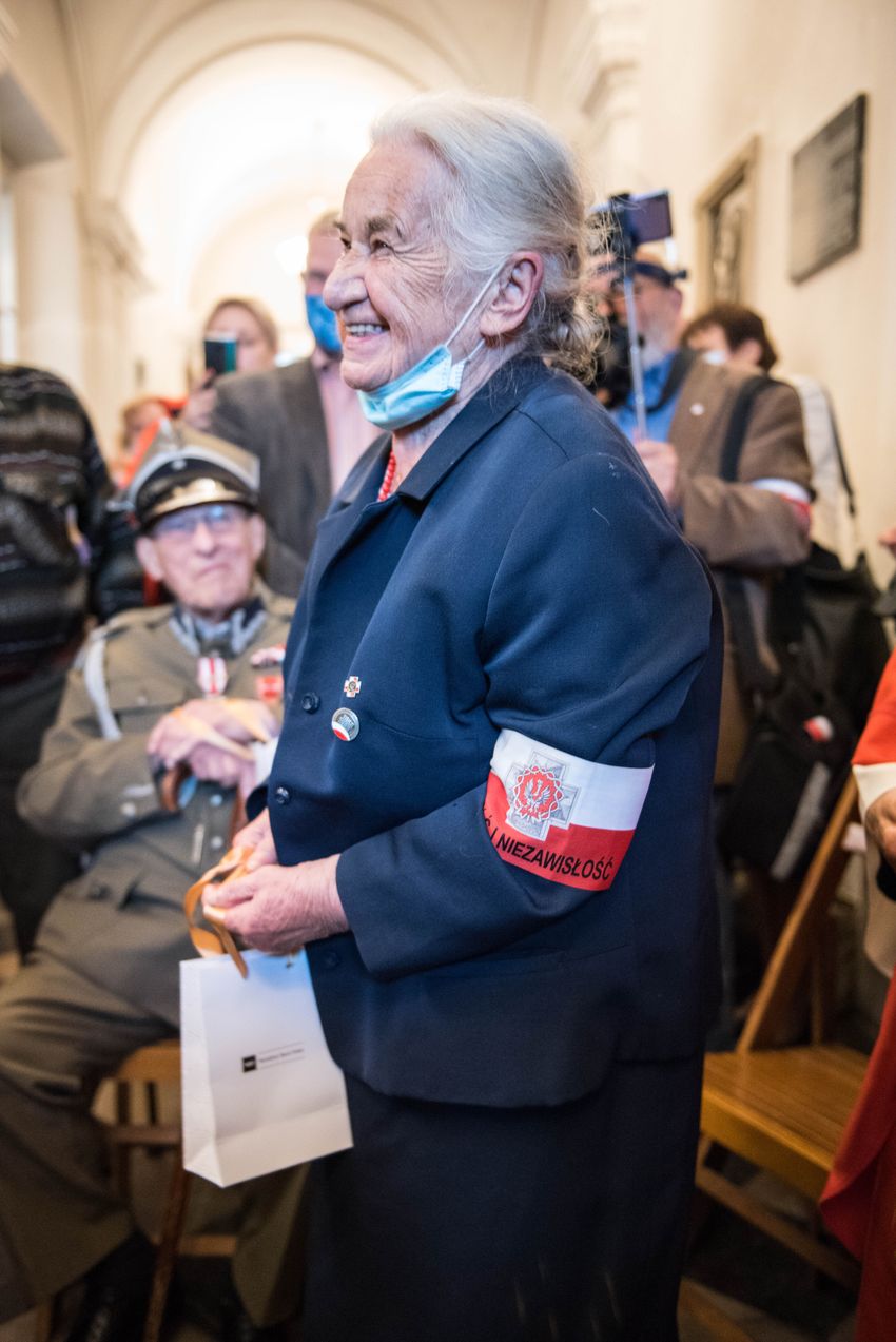 Odsłonięcie tablicy poświęconej działaczom Zrzeszenia „Wolność i Niezawisłość”. Kraków 2 września 2020. Fot. Agnieszka Masłowska IPN