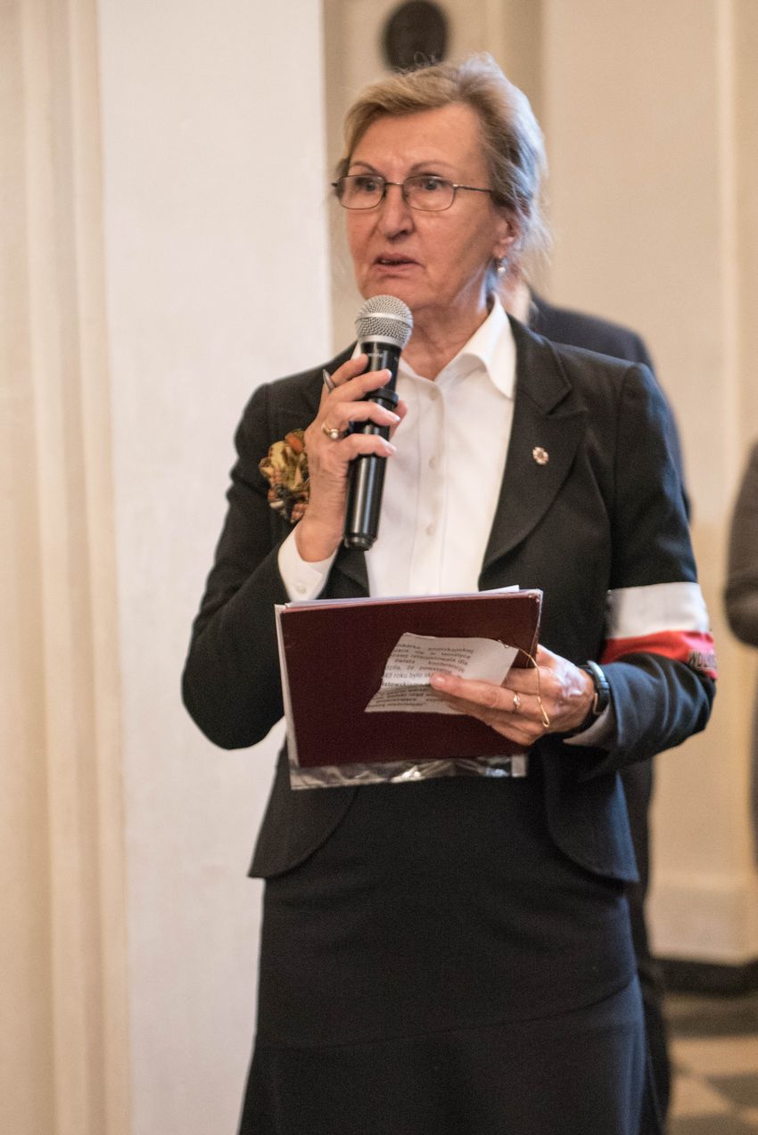 Odsłonięcie tablicy poświęconej działaczom Zrzeszenia „Wolność i Niezawisłość”. Kraków 2 września 2020. Fot. Agnieszka Masłowska IPN