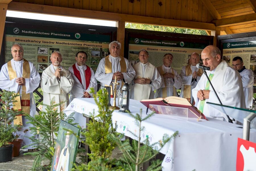 5.09.2020 na Hali Łabowskiej oddano hołd ks. Gurgaczowi i żołnierzom PPAN. Fot. Agnieszka Masłowska (IPN)