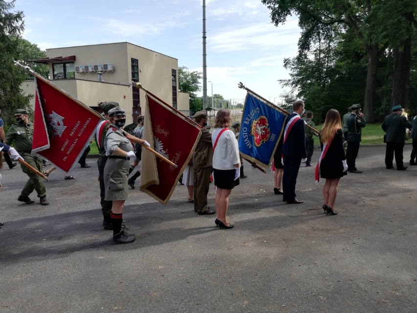 5.09.2020, uroczystości upamiętniające wybuch II wojny światowej w Brzesku. Fot. Jakub Ryba (IPN)