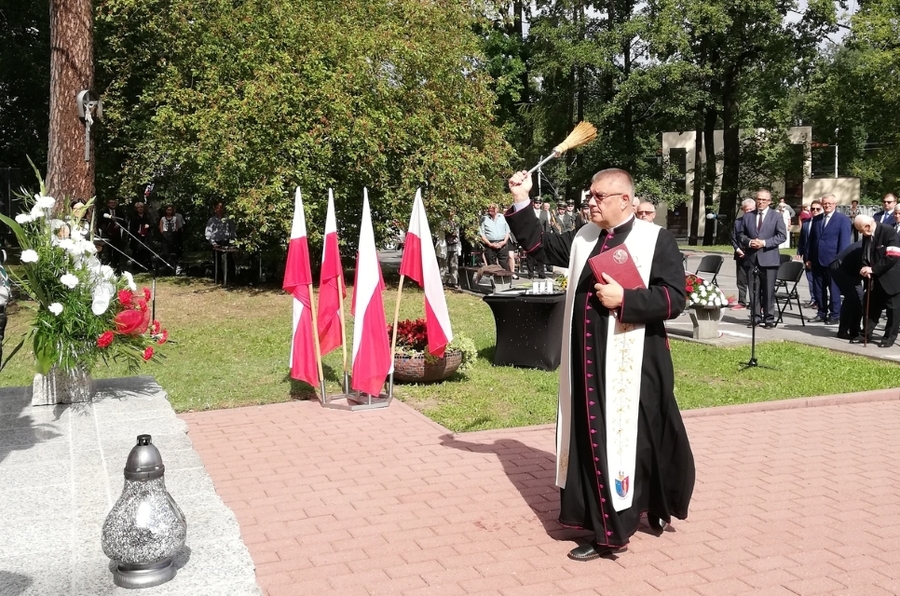 5.09.2020, uroczystości upamiętniające wybuch II wojny światowej w Brzesku. Fot. Jakub Ryba (IPN)