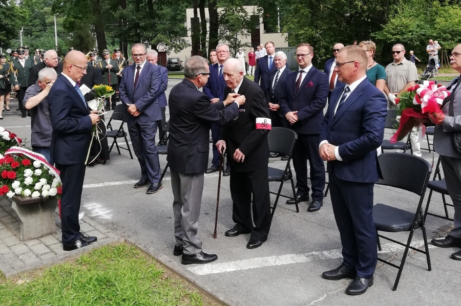 5.09.2020, uroczystości upamiętniające wybuch II wojny światowej w Brzesku. Fot. Jakub Ryba (IPN)