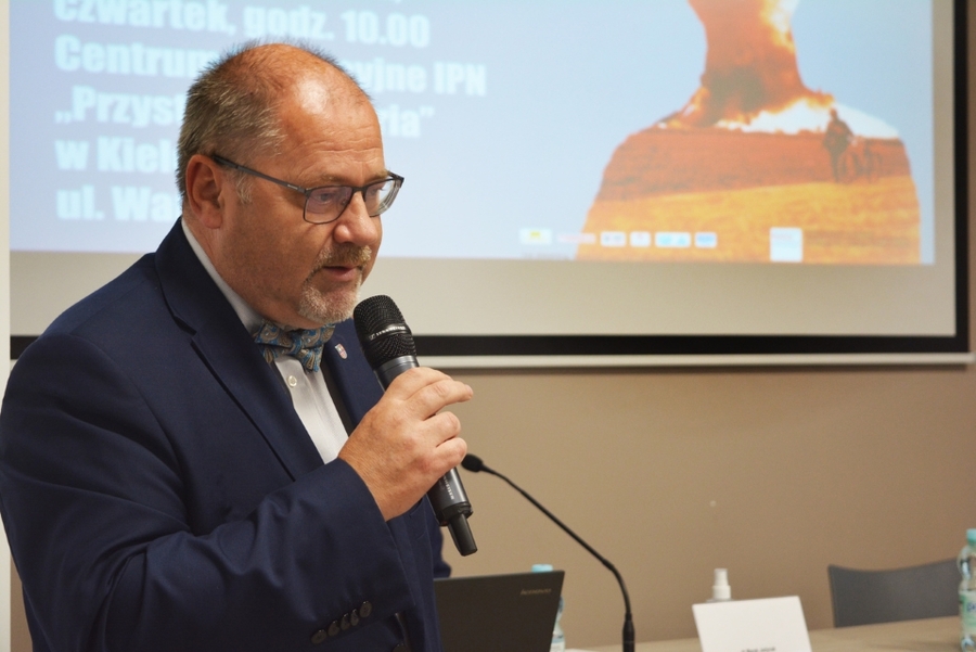 10.09.2020, kielecka konferencja naukowa „Wieś polska podczas II wojny światowej. Straty osobowe”. Fot. Katarzyna Pronobis (IPN)