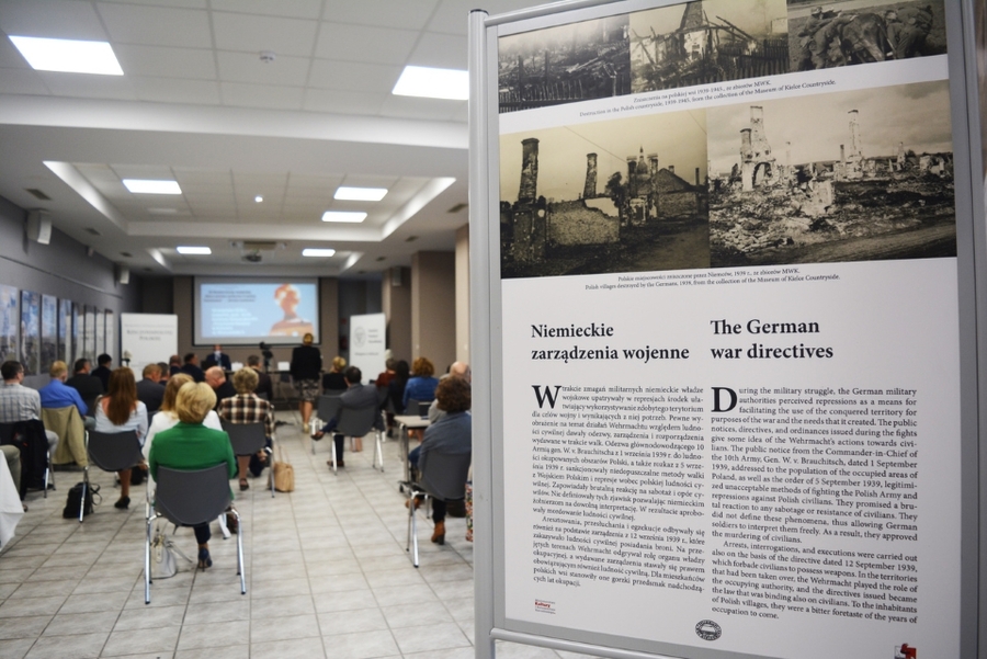 10.09.2020, kielecka konferencja naukowa „Wieś polska podczas II wojny światowej. Straty osobowe”. Fot. Katarzyna Pronobis (IPN)