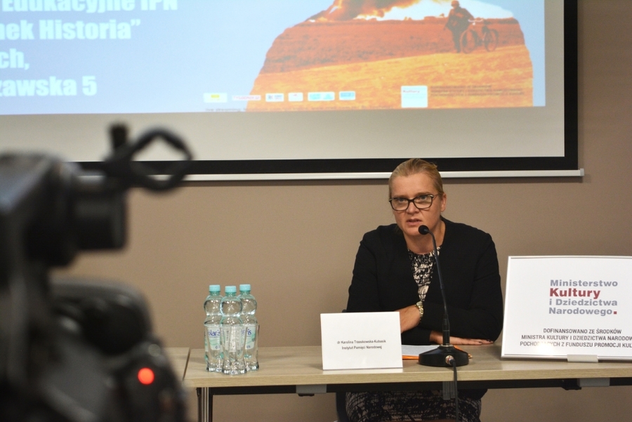 10.09.2020, kielecka konferencja naukowa „Wieś polska podczas II wojny światowej. Straty osobowe”. Fot. Katarzyna Pronobis (IPN)