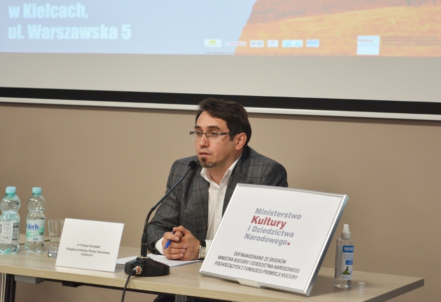 10.09.2020, kielecka konferencja naukowa „Wieś polska podczas II wojny światowej. Straty osobowe”. Fot. Katarzyna Pronobis (IPN)