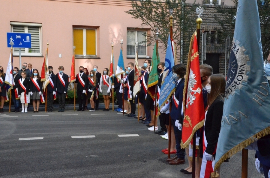 11.09.2020, uroczystości na ul. Pomorskiej w Krakowie. Fot. Janusz Ślęzak (IPN)