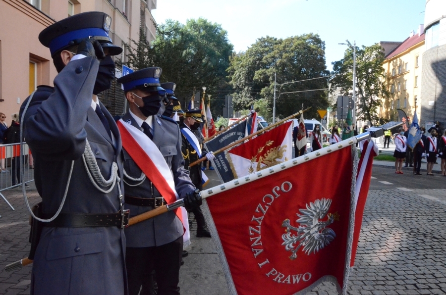 11.09.2020, uroczystości na ul. Pomorskiej w Krakowie. Fot. Janusz Ślęzak (IPN)