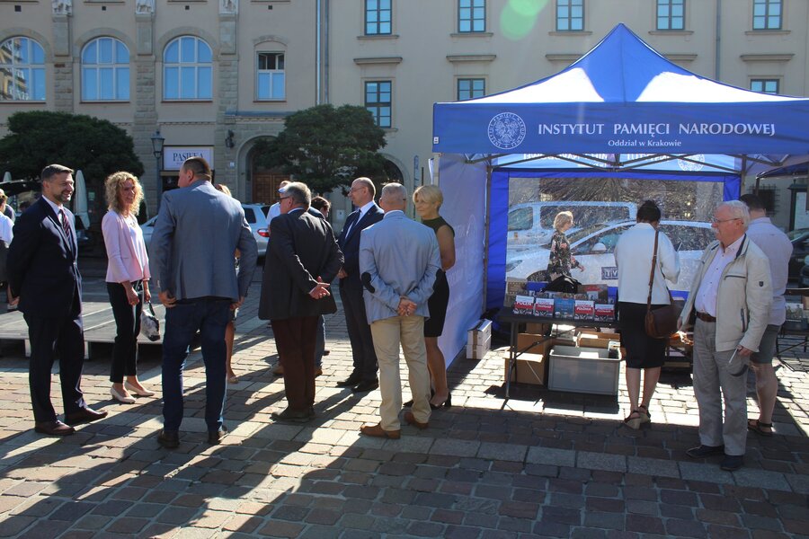 12.09.2020, pl. Szczepański. Fascynująca sobota z IPN w Krakowie. Fot. Janusz Ślęzak (IPN)
